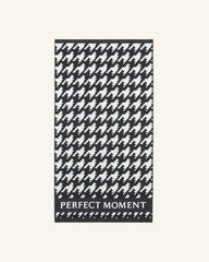Houndstooth - Black,Snow White