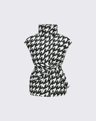 Black & White - Houndstooth Print