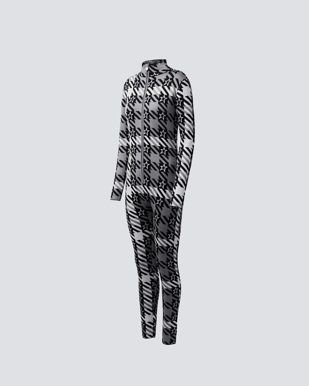 Star Gingham - Black
