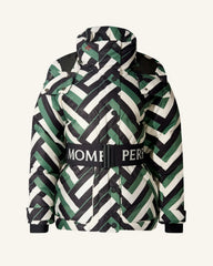 Waffle Print Green