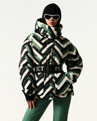 Waffle Print Green