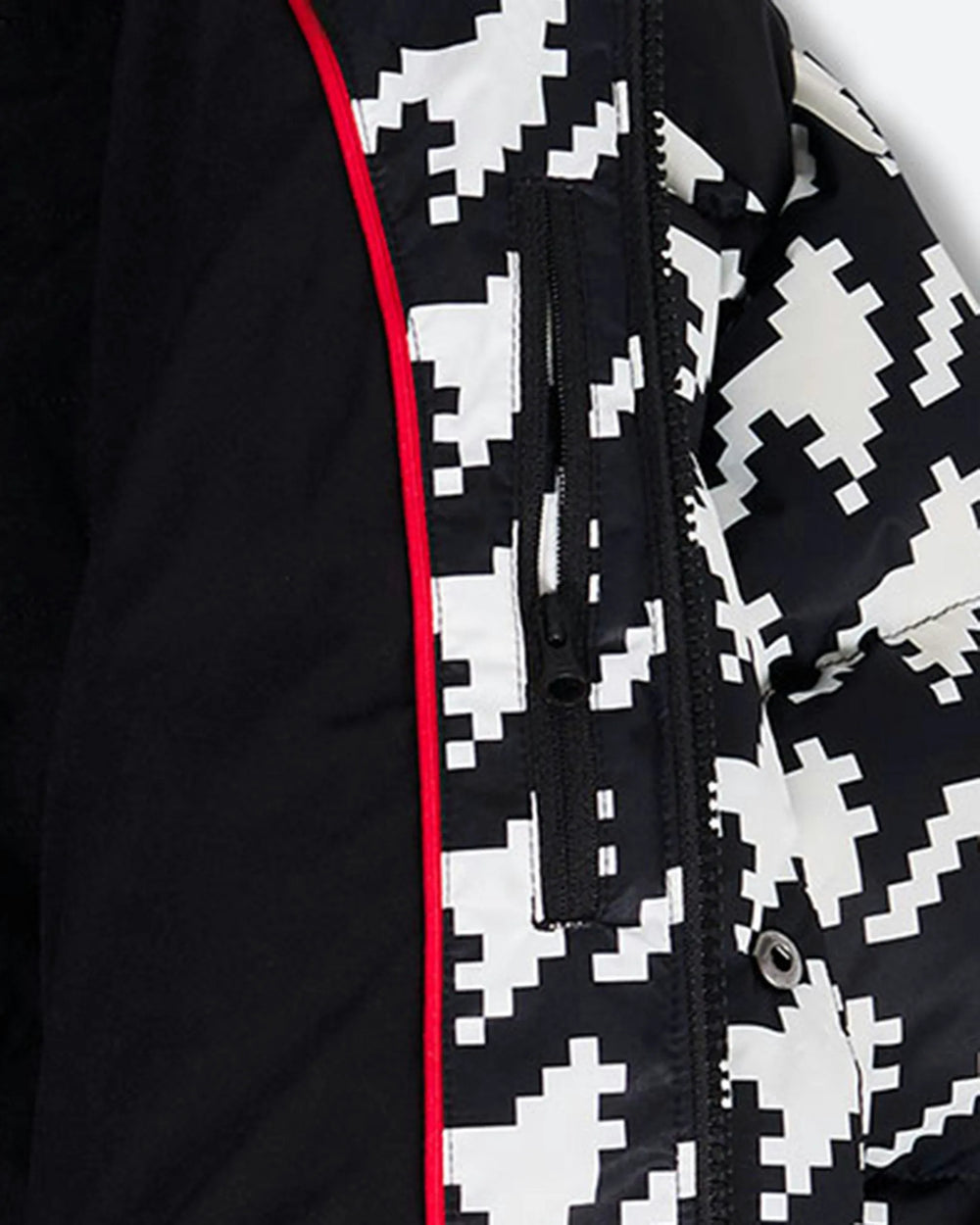 Houndstooth - Black,Snow White