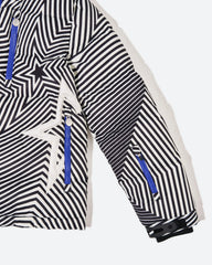 Warped Star Print
