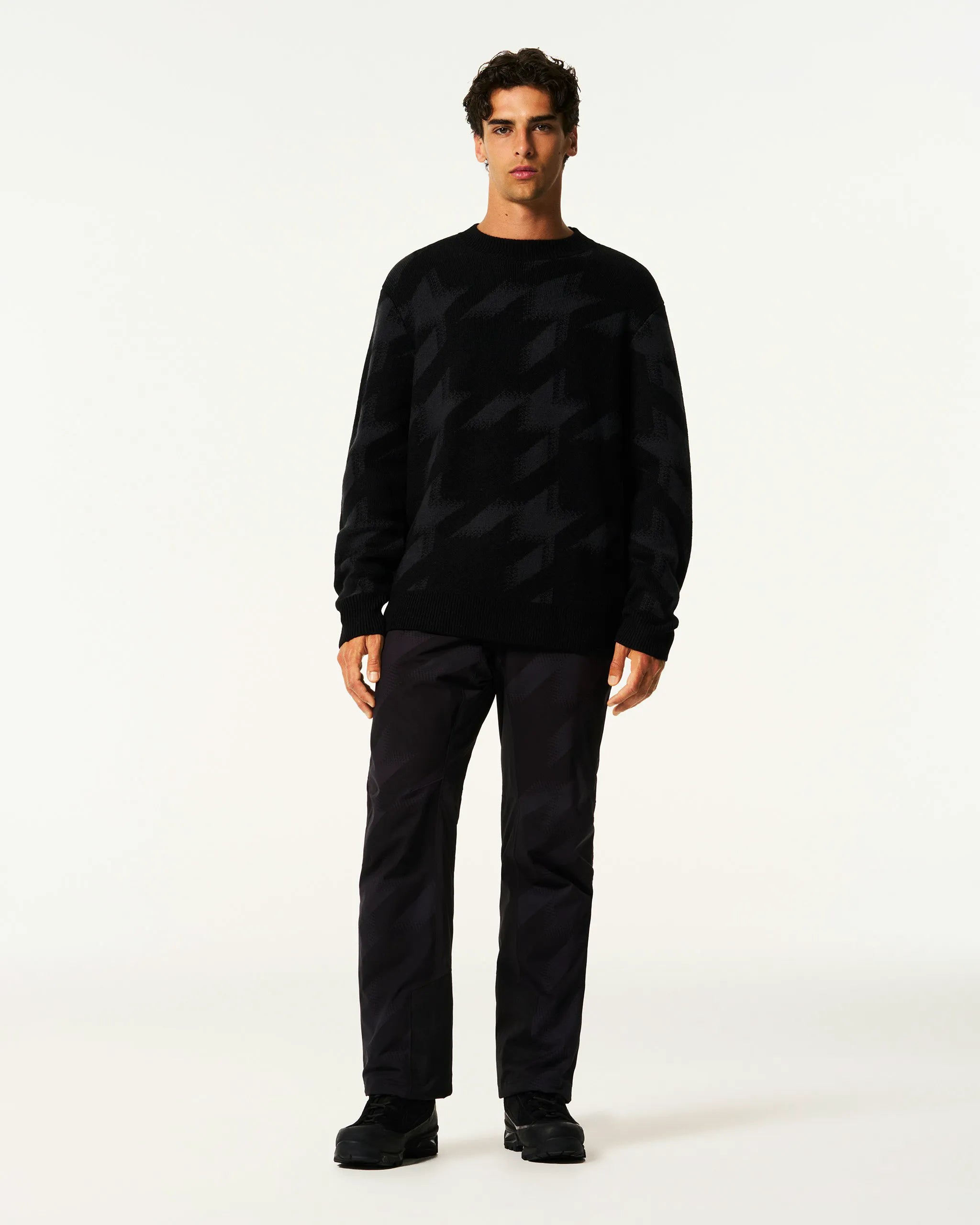 Black Houndstooth