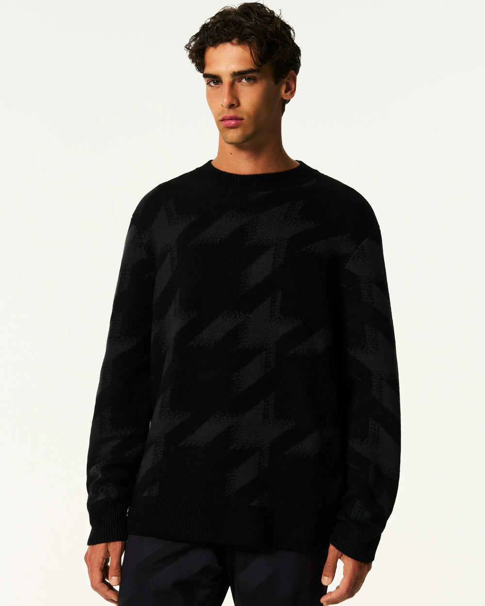 Black Houndstooth