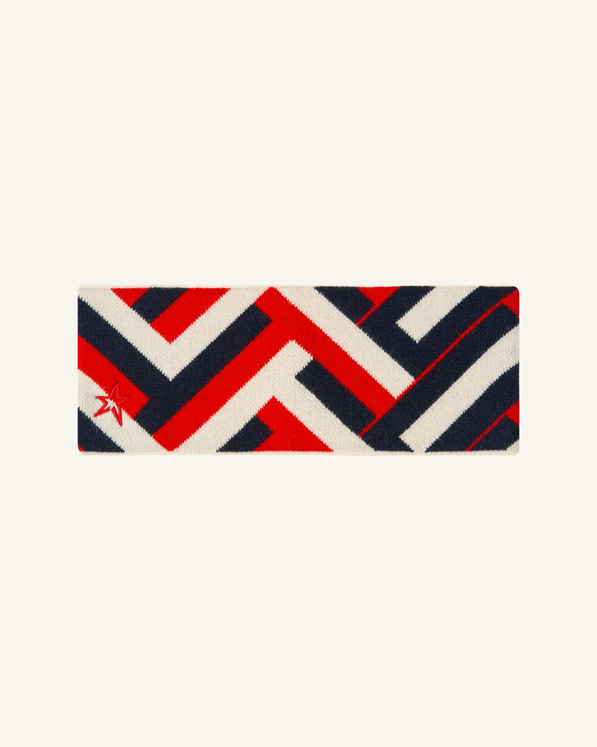 Waffle Print Red