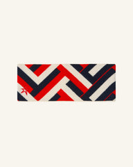 Waffle Print Red