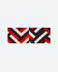 Waffle Print Red