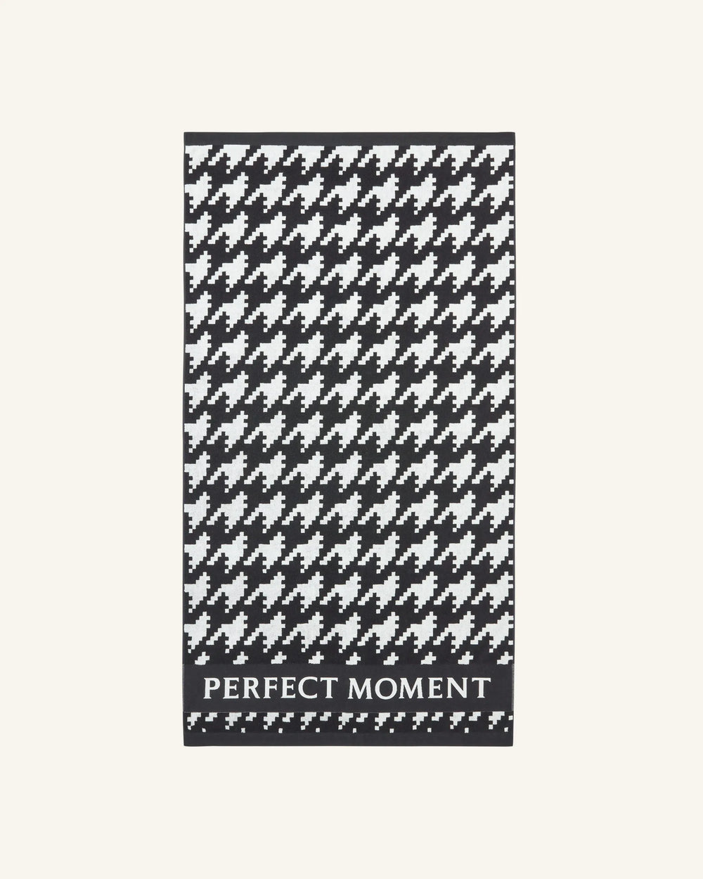 Houndstooth - Black,Snow White