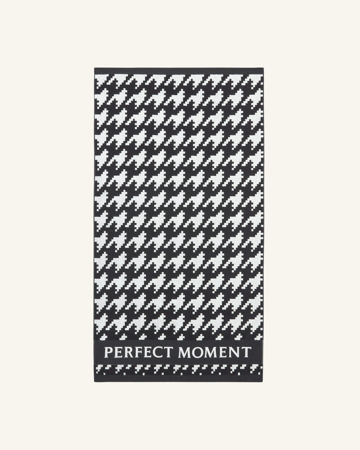 Houndstooth - Black,Snow White