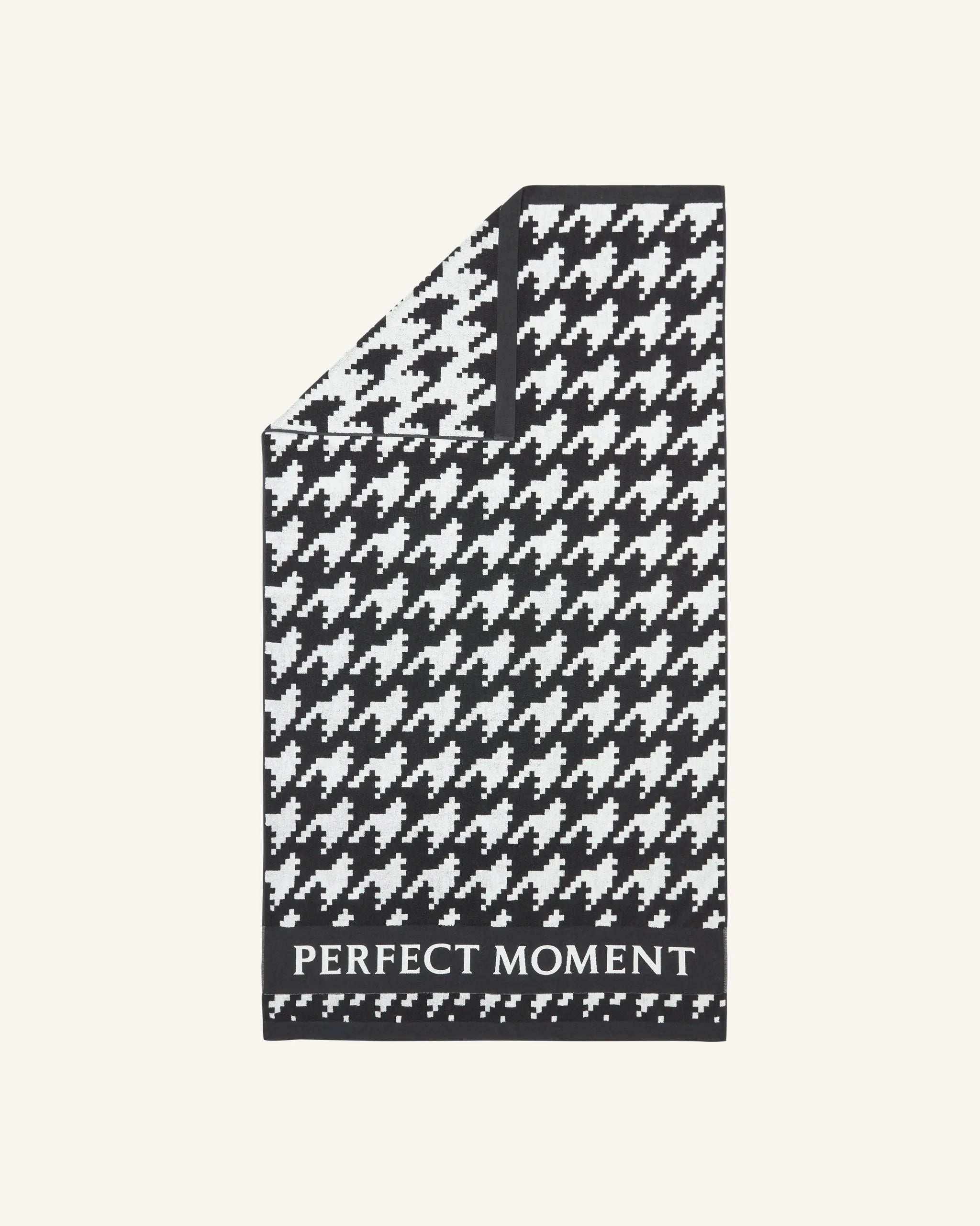 Houndstooth - Black,Snow White