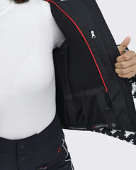 Houndstooth - Black,Snow White