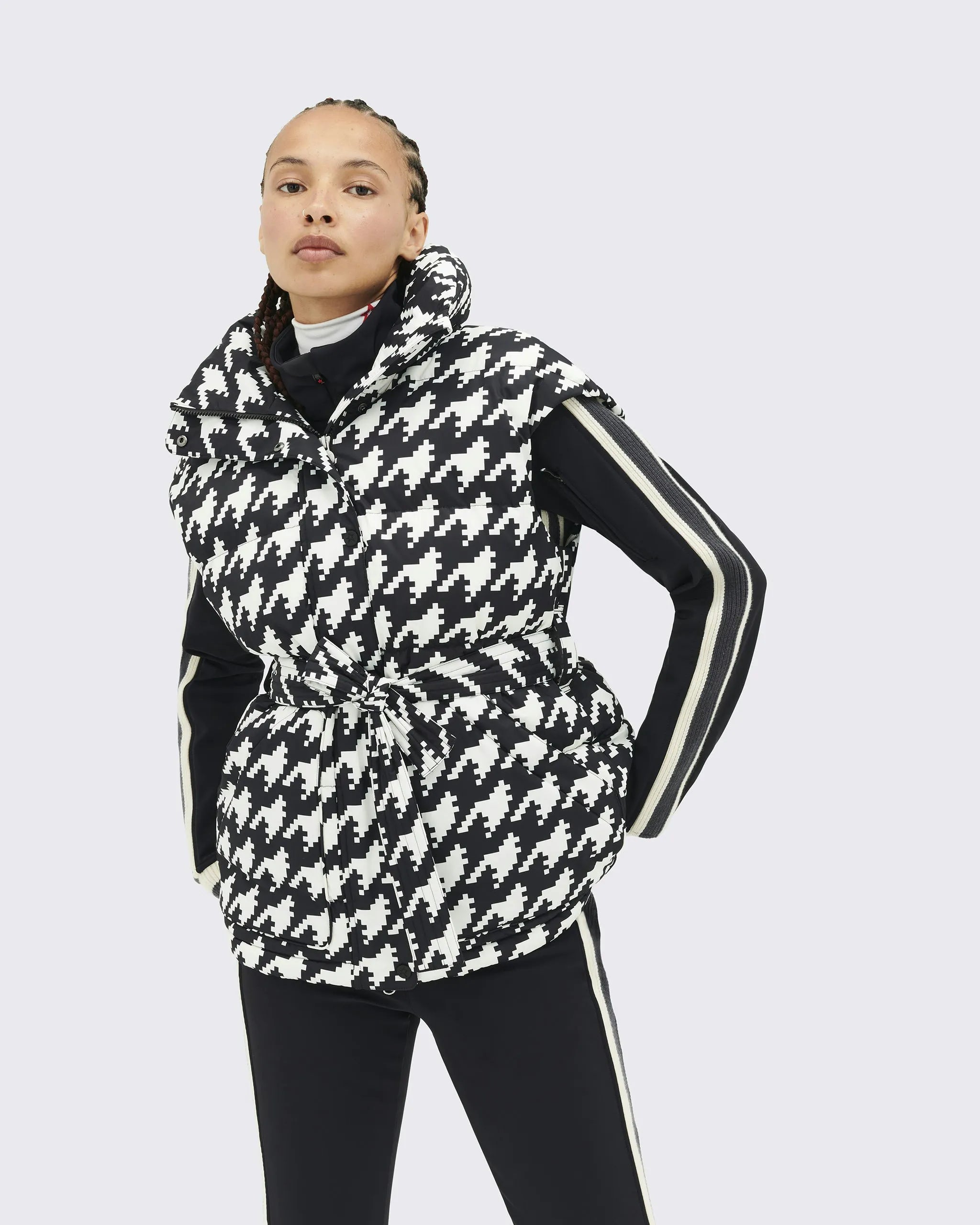 Black & White - Houndstooth Print