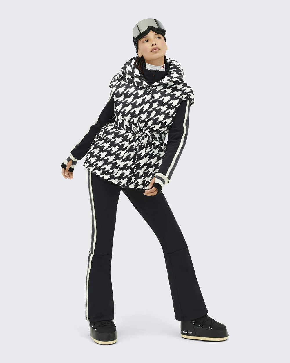 Black & White - Houndstooth Print