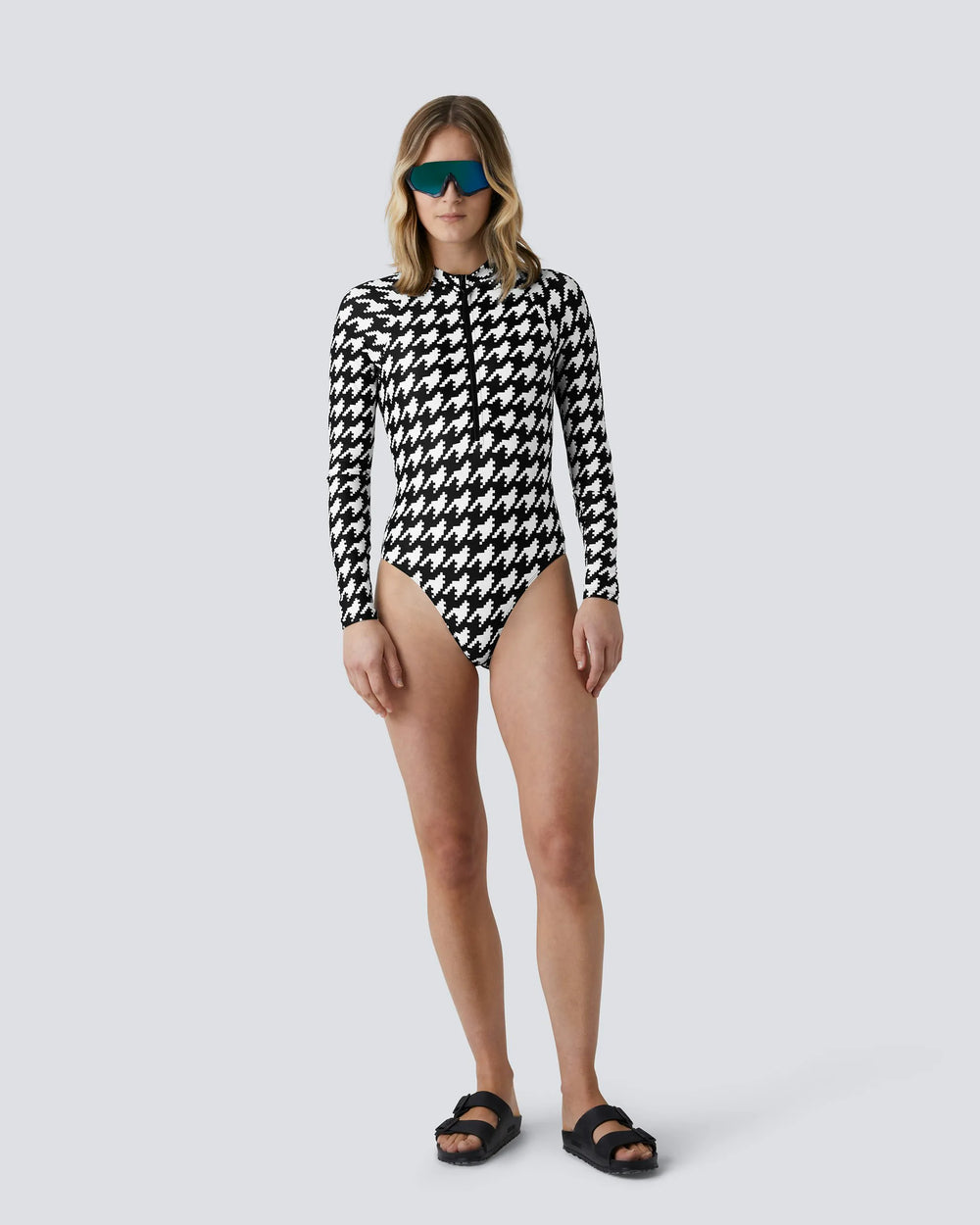 Black & White - Houndstooth Print