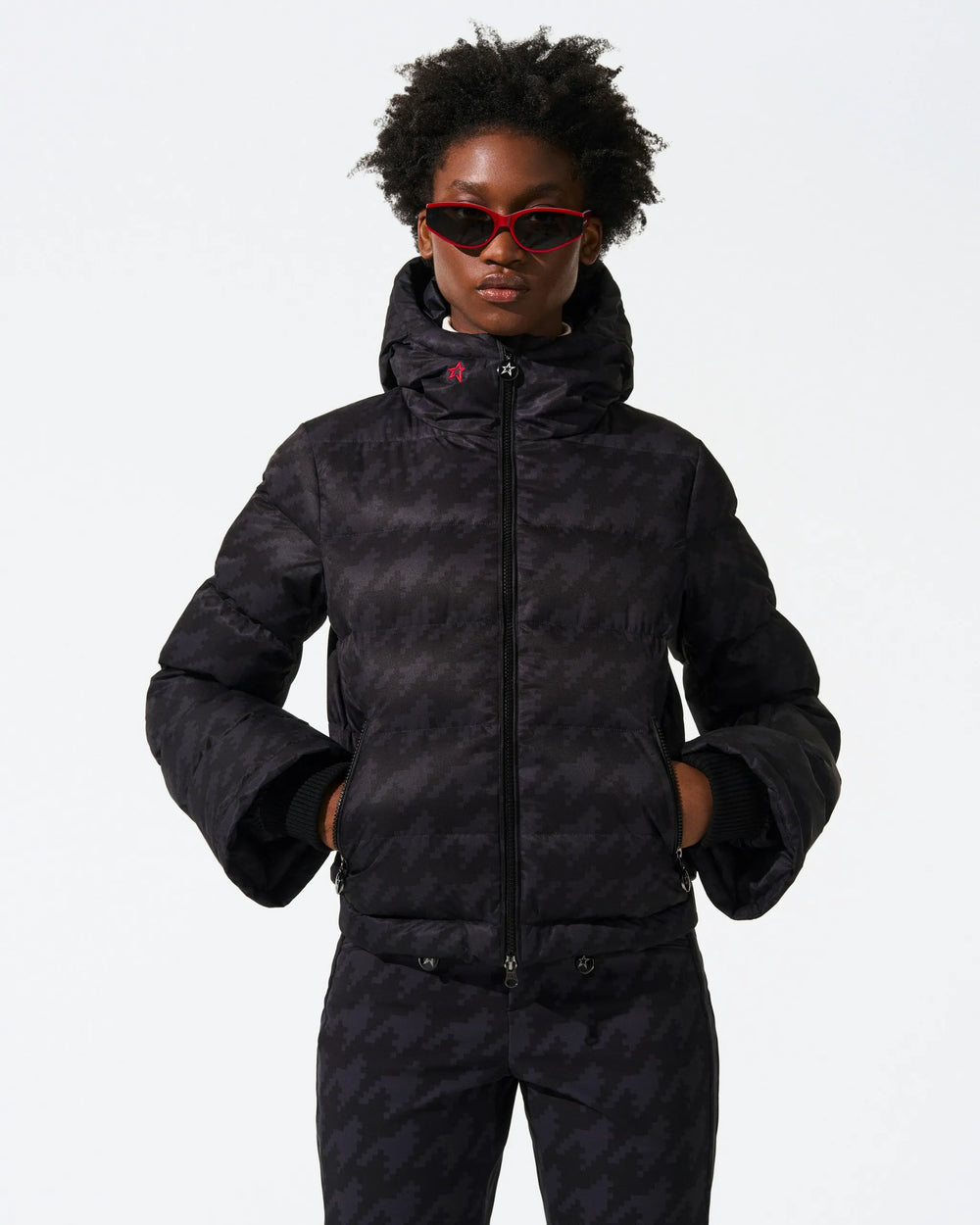 Black Houndstooth