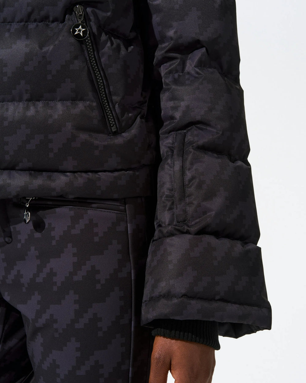 Black Houndstooth