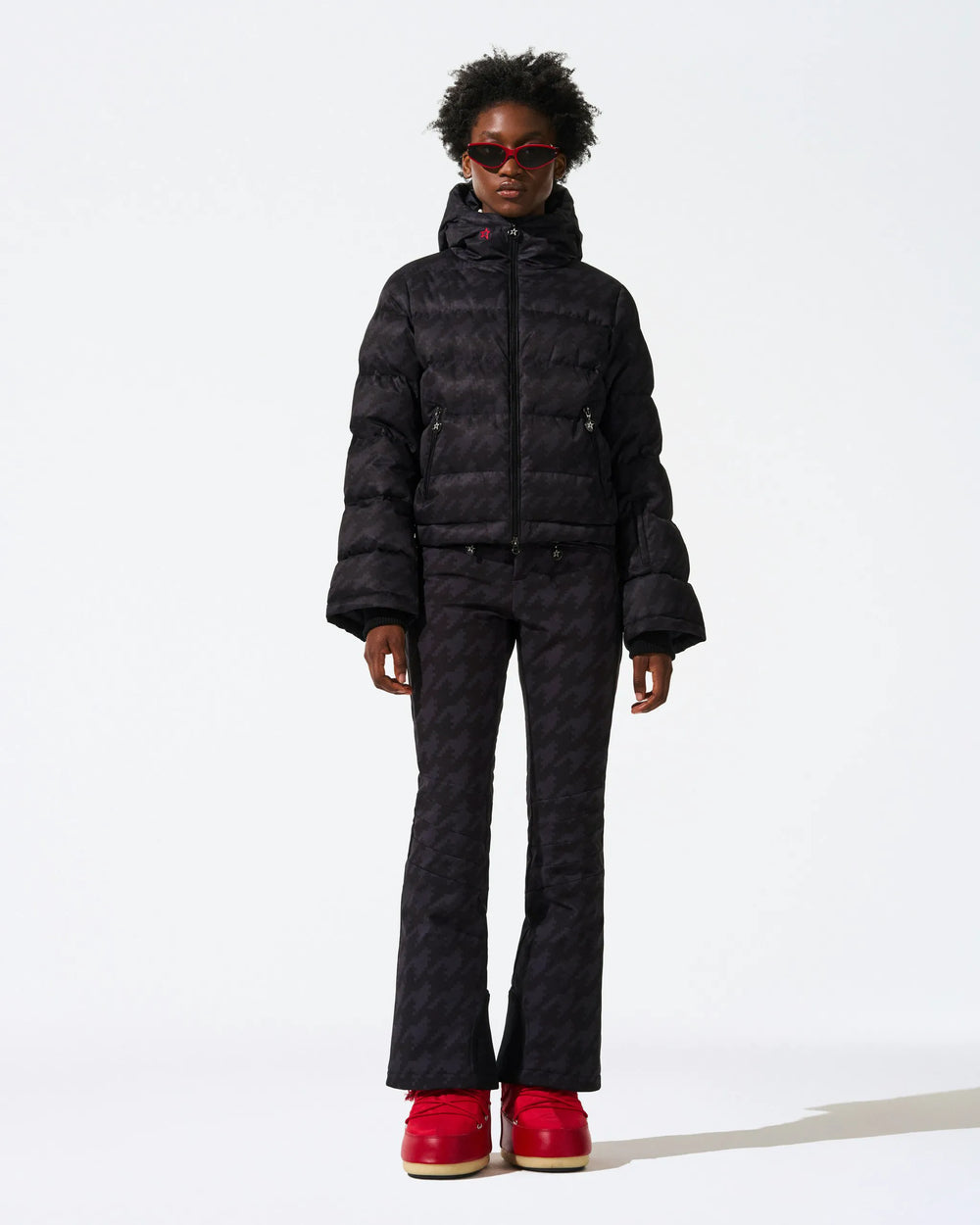 Black Houndstooth