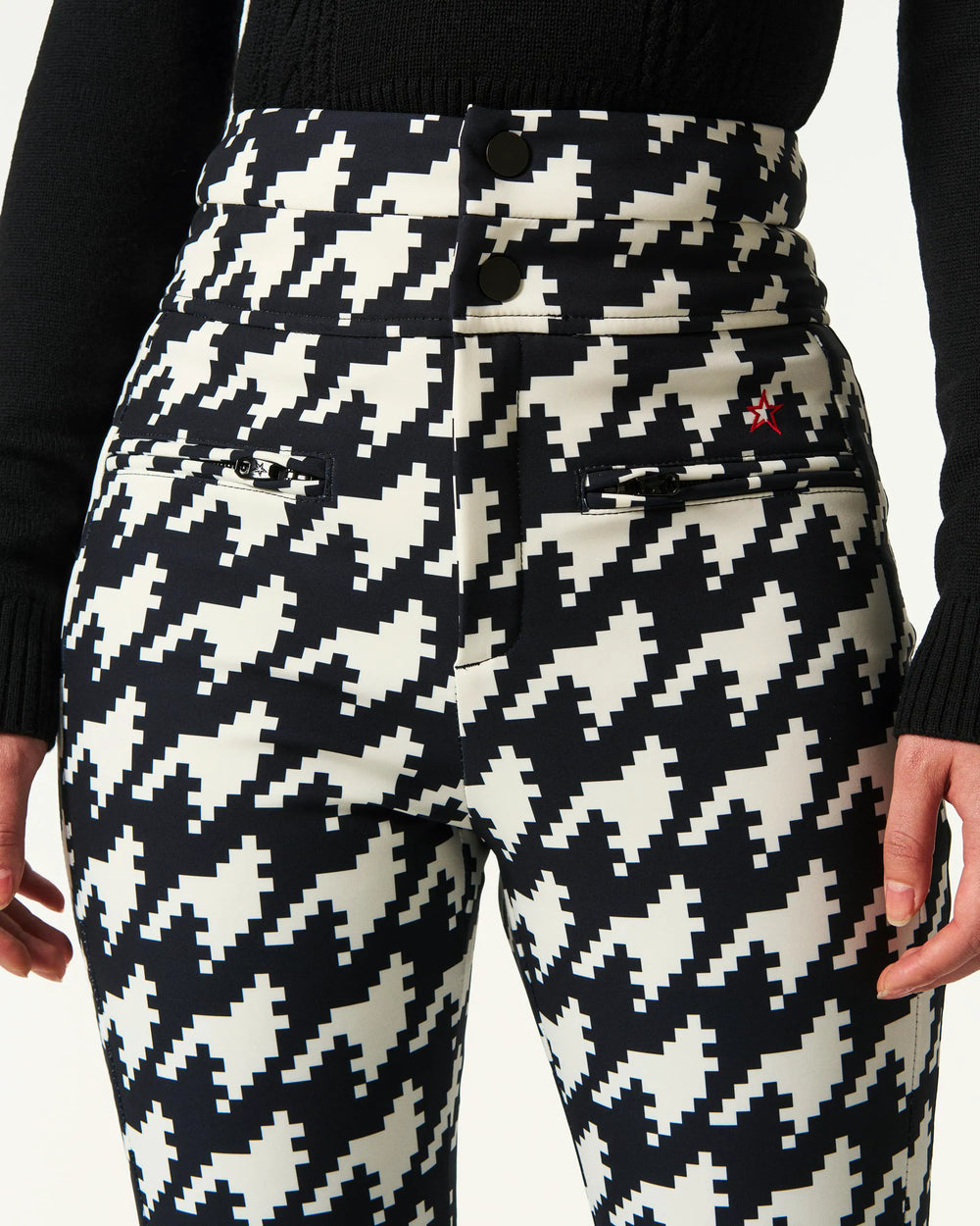 Black & White - Houndstooth Print