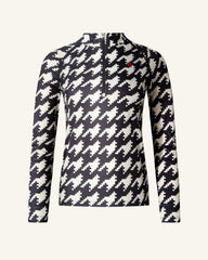 Black & White - Houndstooth Print
