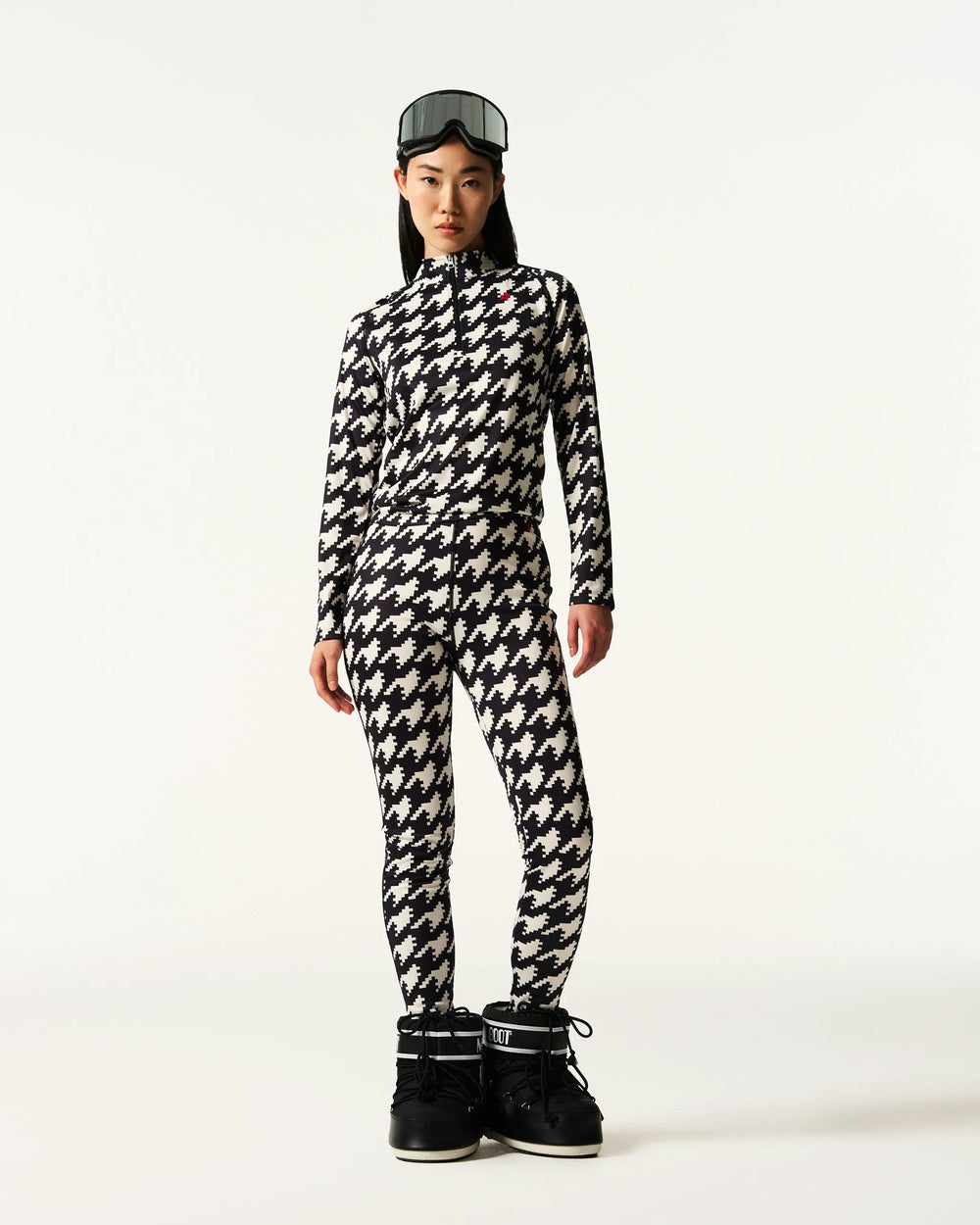 Black & White - Houndstooth Print