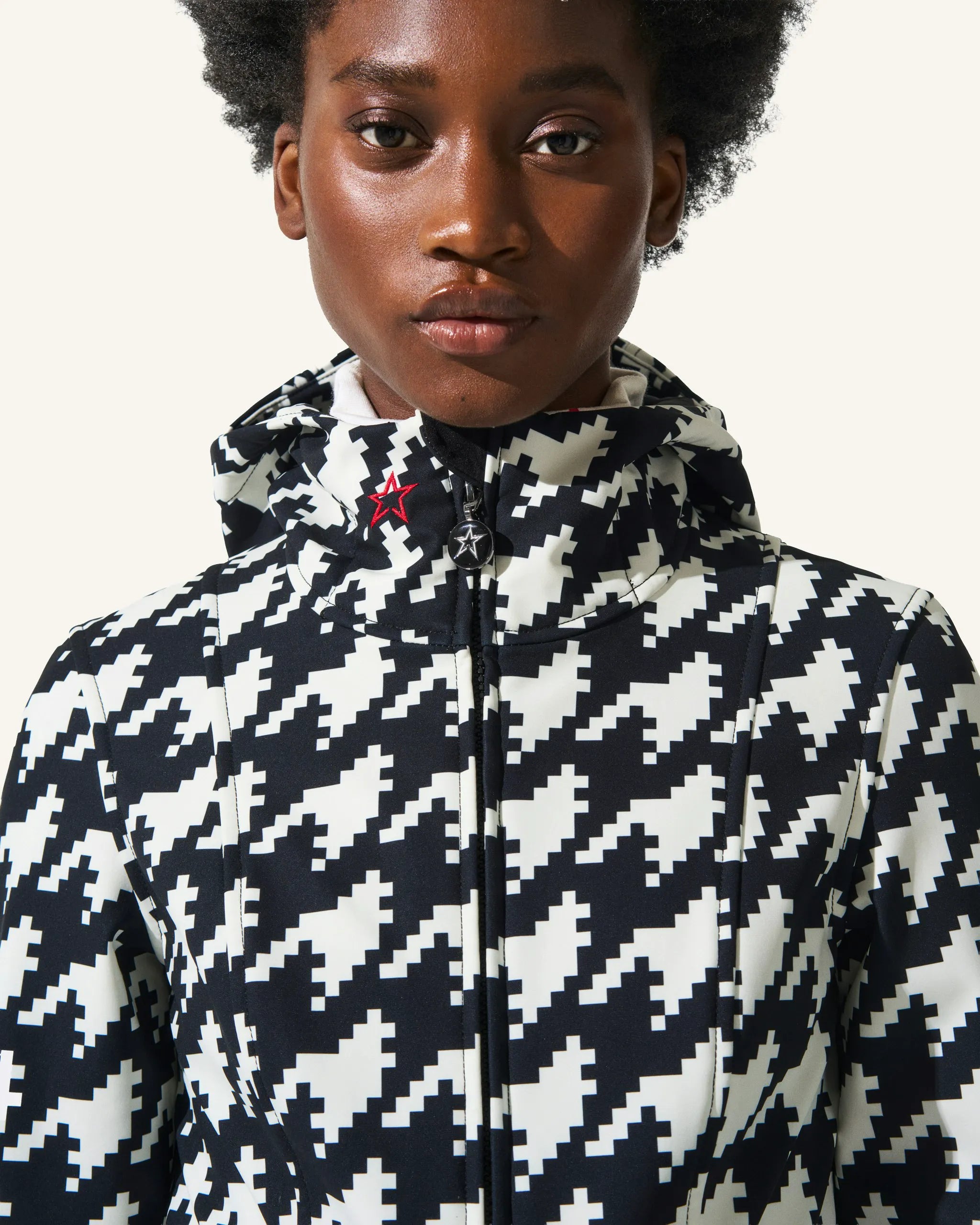 Black & White - Houndstooth Print