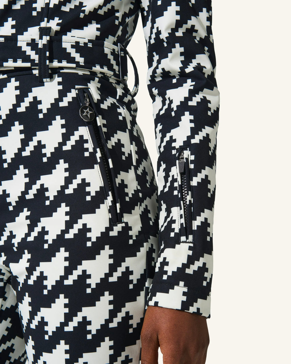 Black & White - Houndstooth Print