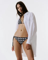 Black & White - Houndstooth Print